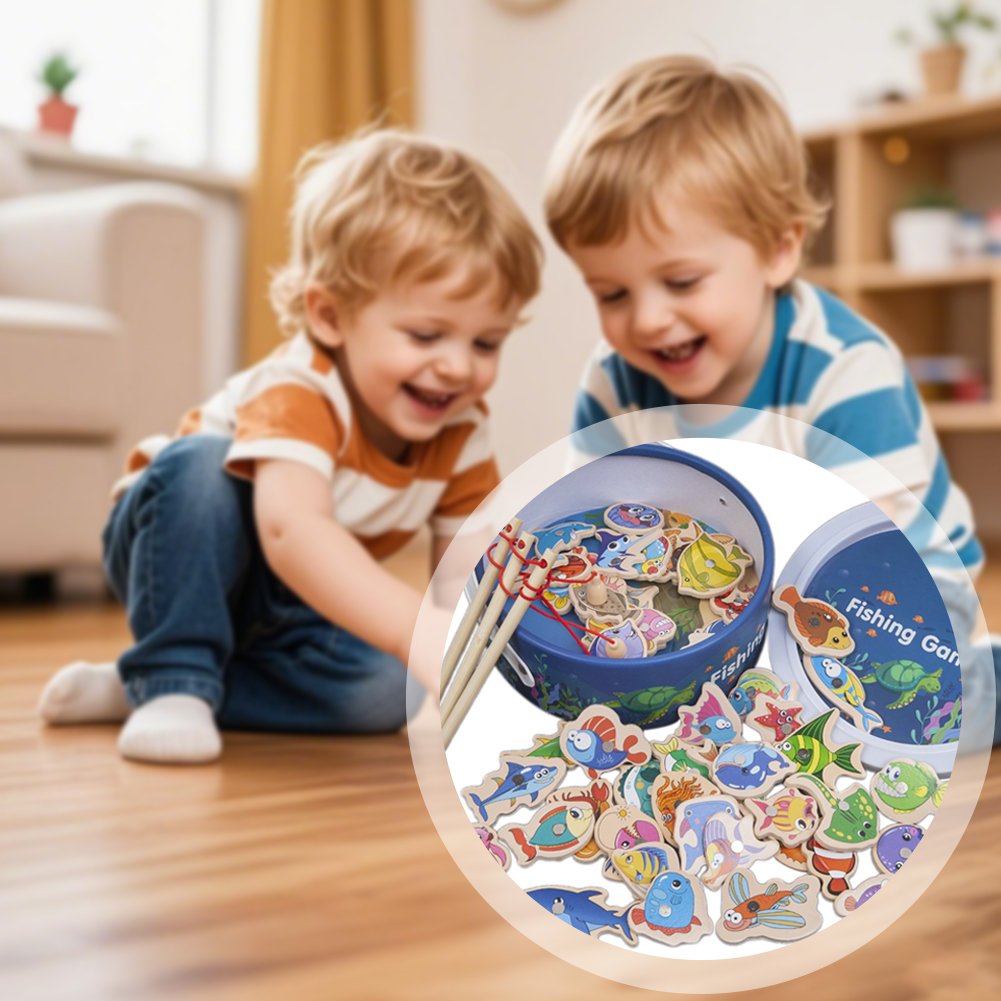 Fishing Equipment For 6 Year Old - Stem Educational Toy For 3 Years