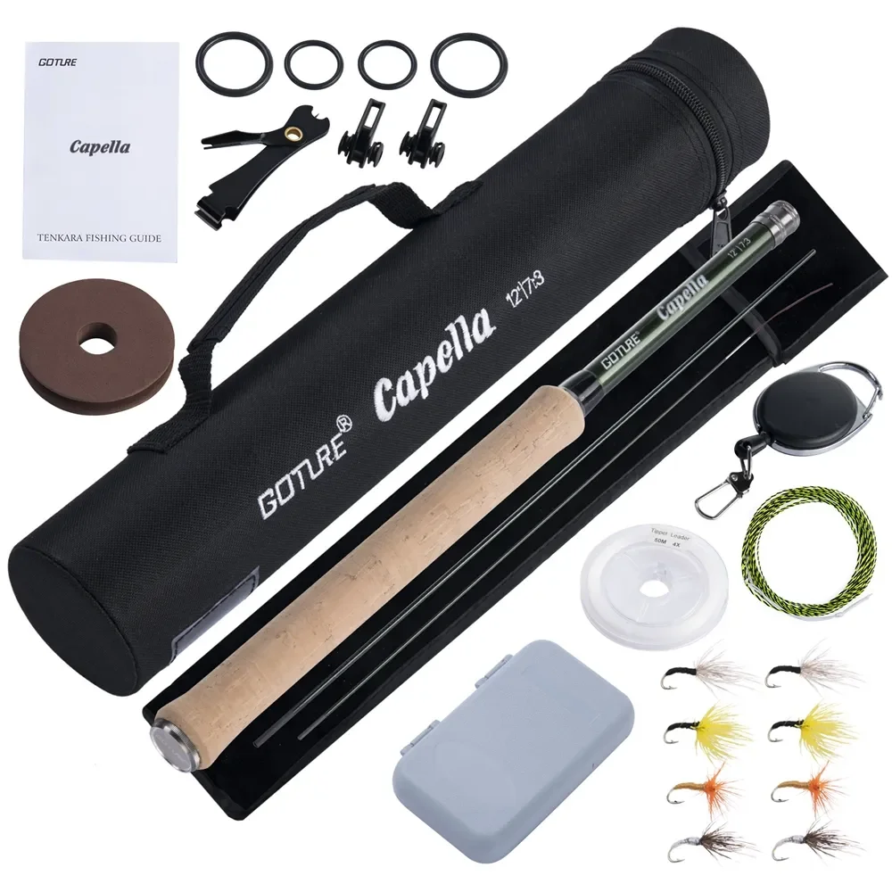 Fishing Equipment For Kids - Goture 12FT Classical Tenkara Fly Fishing