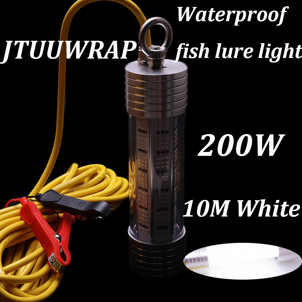 1 PC New 200W 12V Fishing Ligh - огляд і ціна Fishing Equipment And Gear