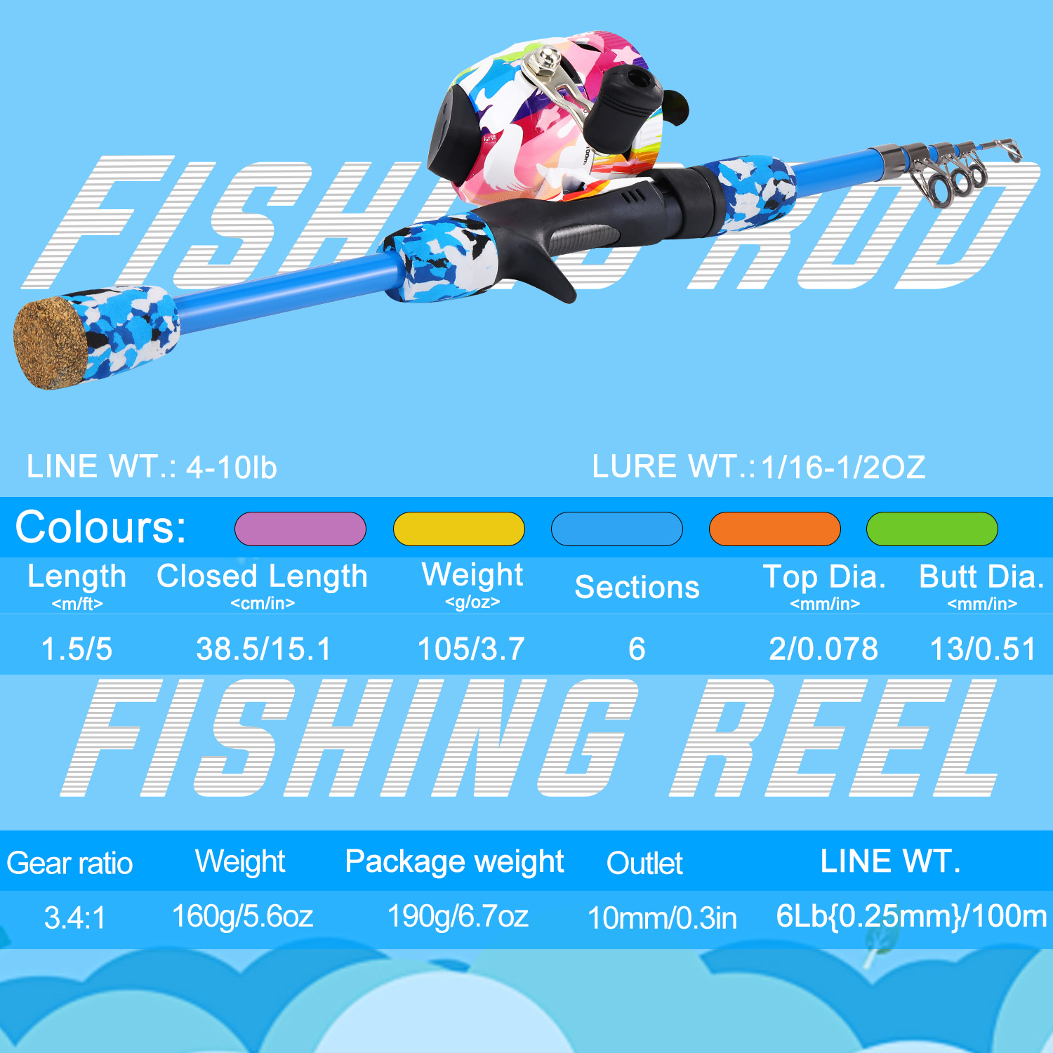 Sougayilang Kids Fishing Combo - огляд і ціна Fishing Equipment For Kids