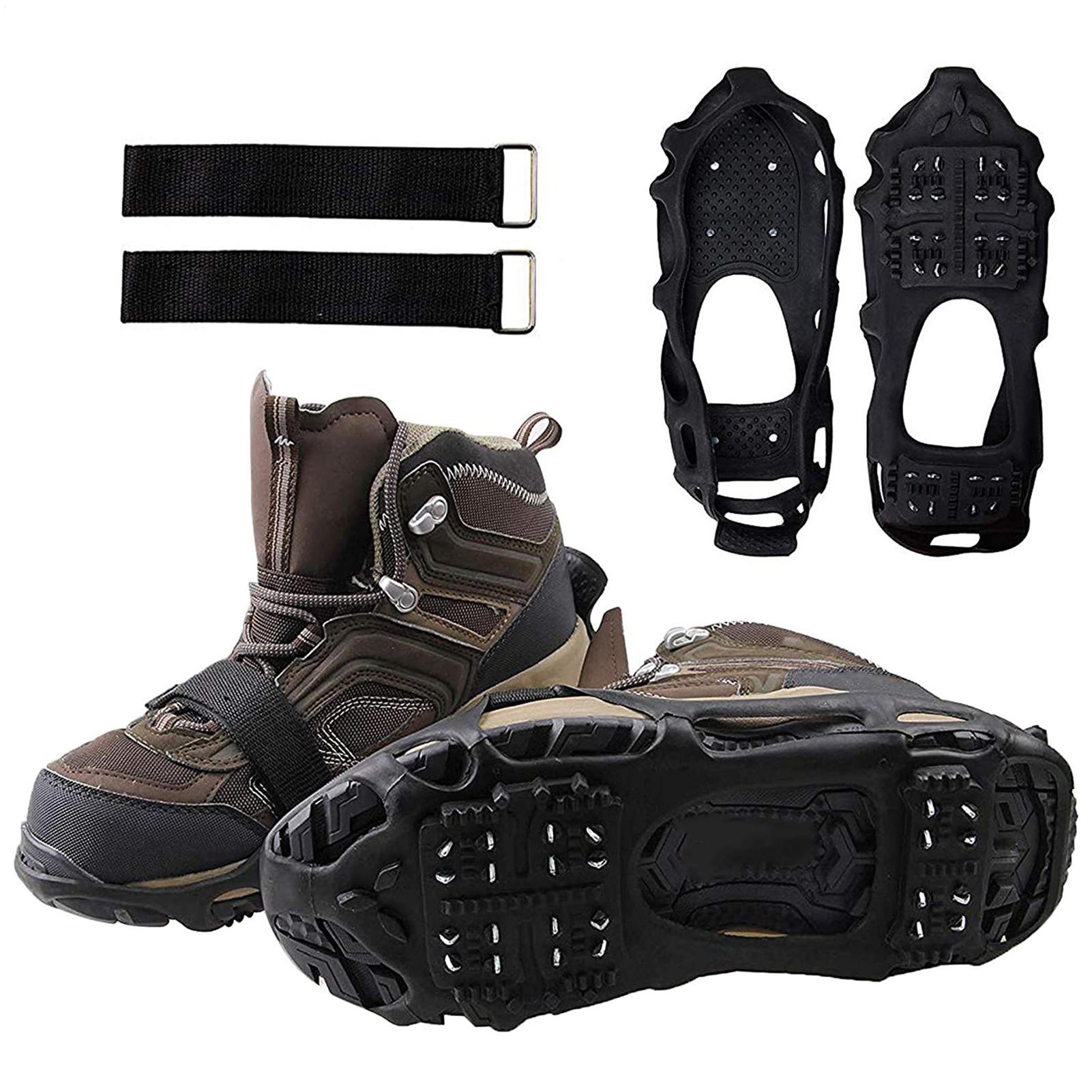 24-tooth crampons TPE snow cle - огляд і ціна Fishing Gear