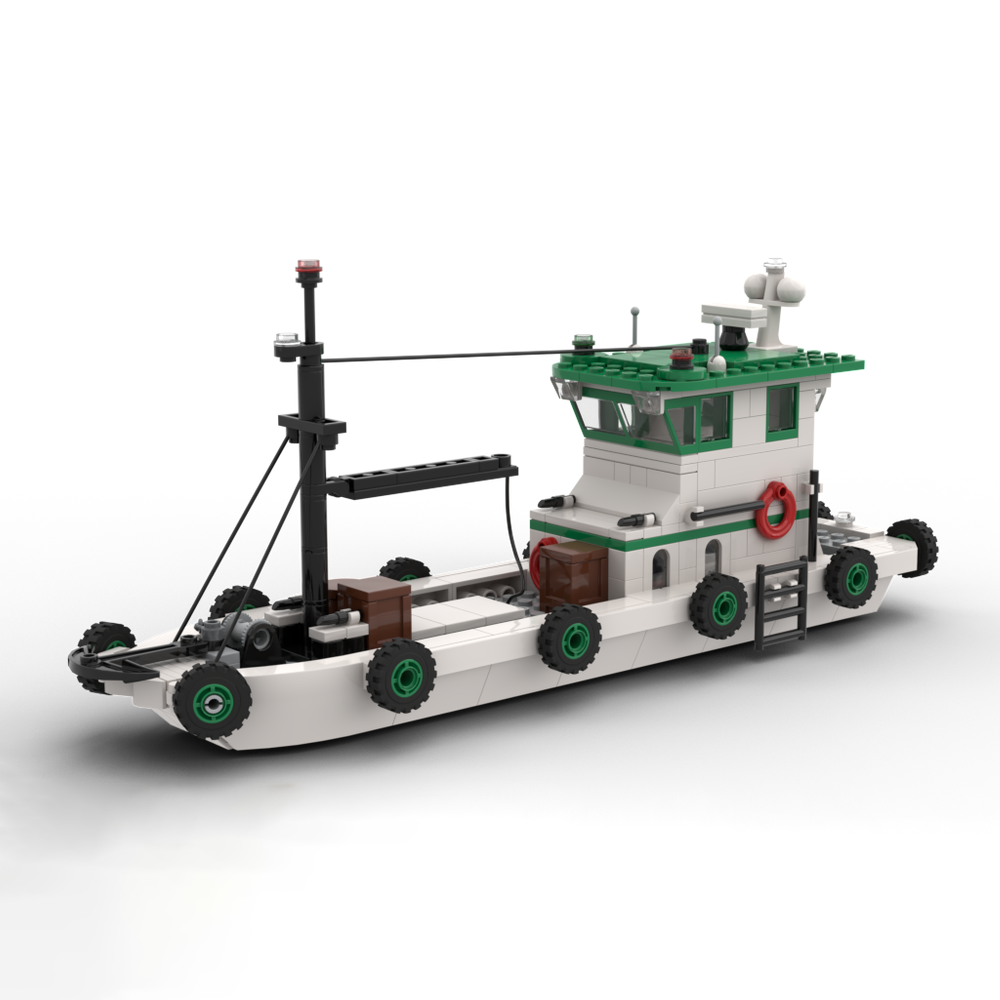 Fishing Boat Model MOC Buildin - огляд і ціна Fishing Equipment Gifts