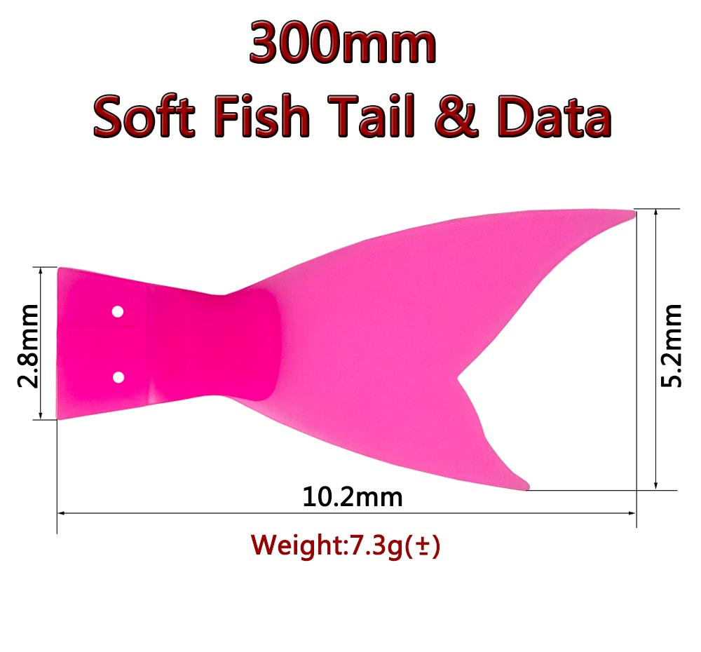 6PCS 300mm Jointed Bait Spare  - огляд і ціна Fishing Equipment Japan