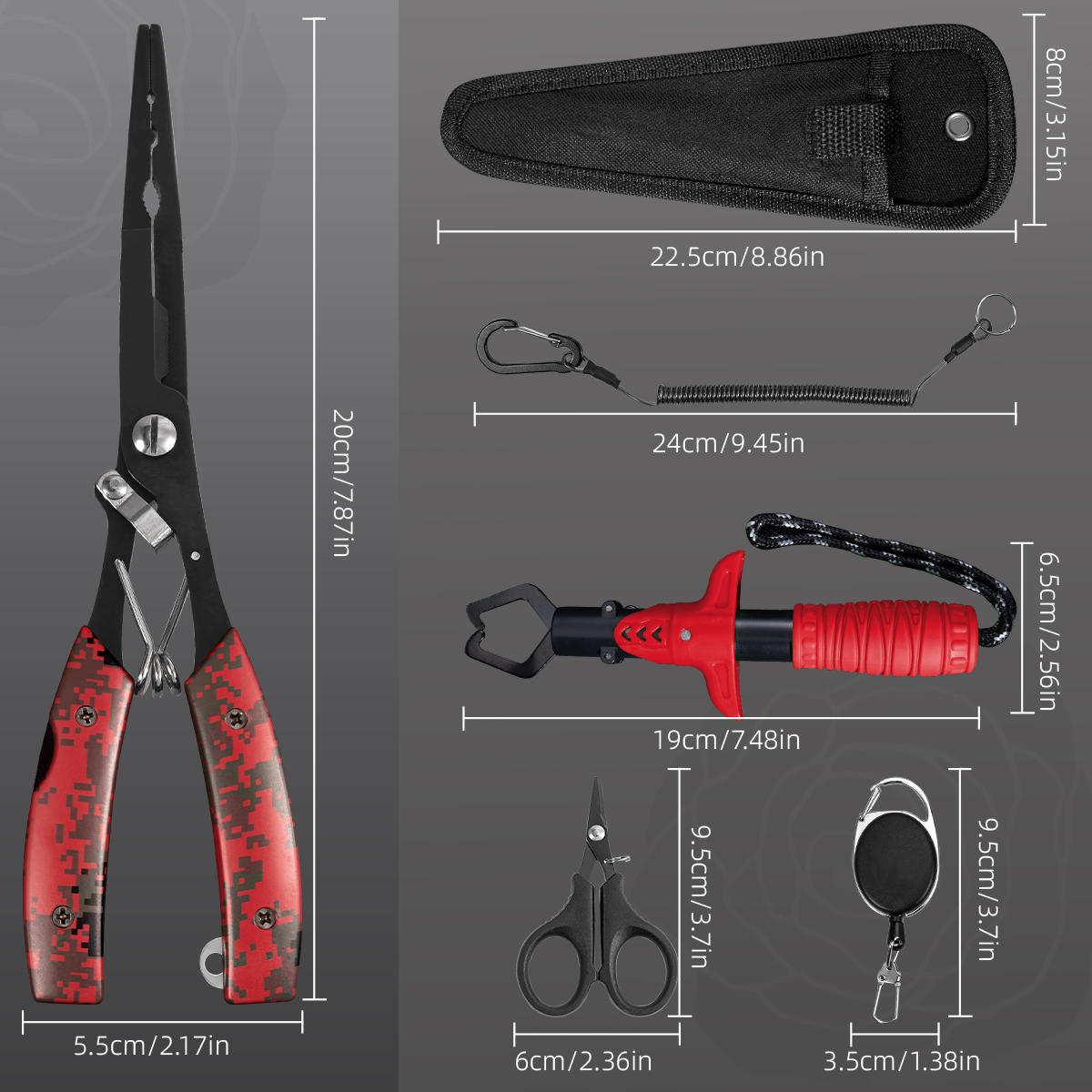 Functional fishing pliers made - огляд і ціна Fishing Equipment Price