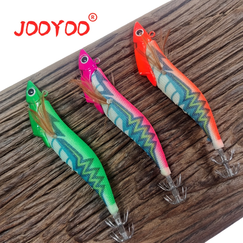 1pc Luminous wood shrimp squid - огляд і ціна Fishing Equipment Clearance