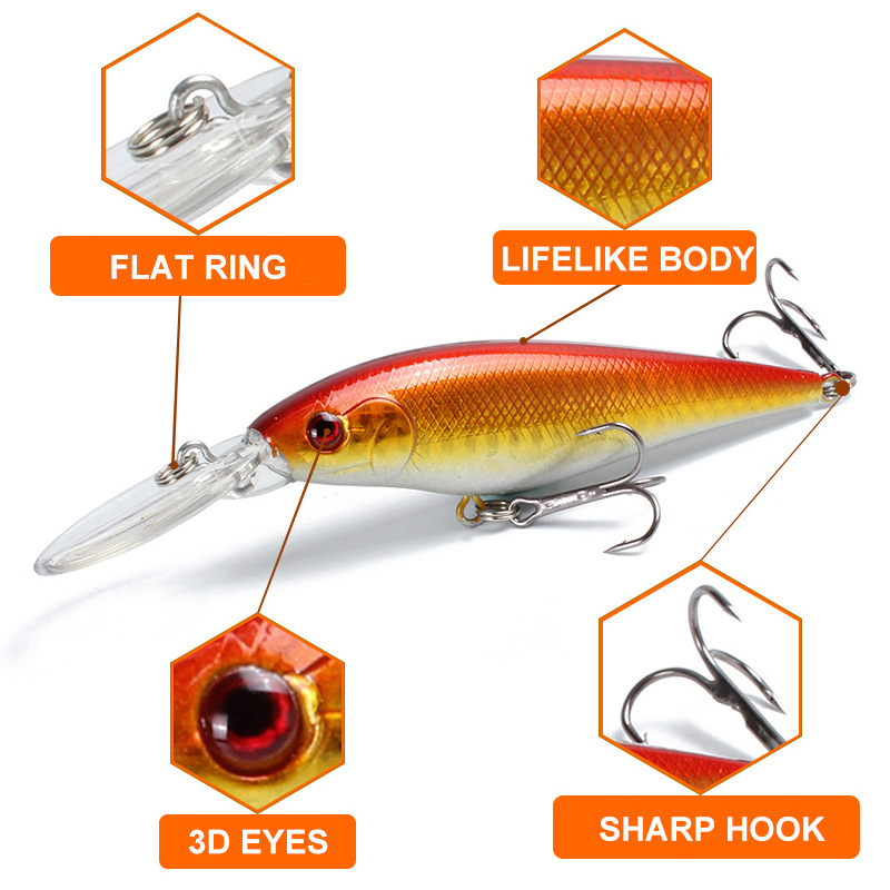 1Pc Minnow Fishing Lure 11cm 1 - огляд і ціна Fishing Equipment Japan