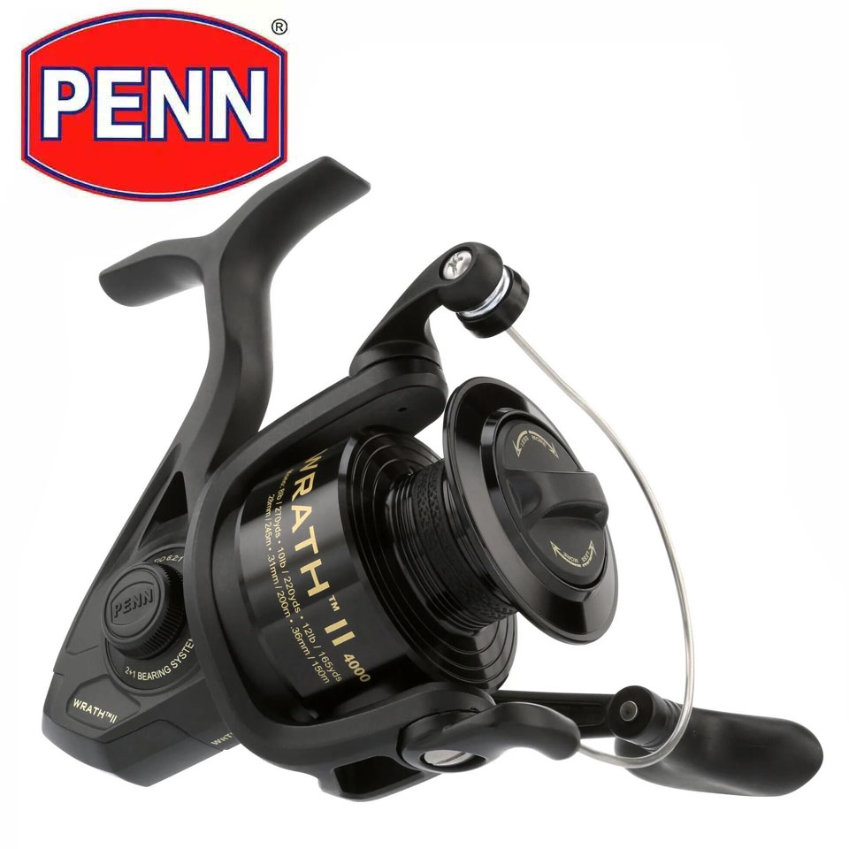 PENN WRATH II Spinning Reel 25 - огляд і ціна Penn Reel Battle