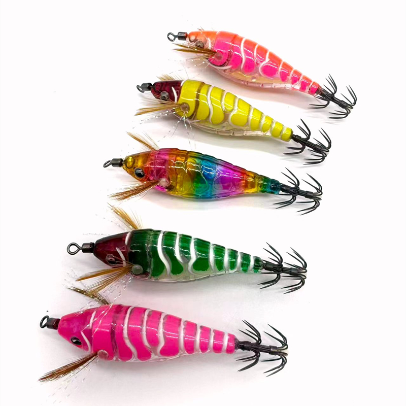 Luminous Wooden Shrimp Squid E - огляд і ціна Fishing Equipment Japan