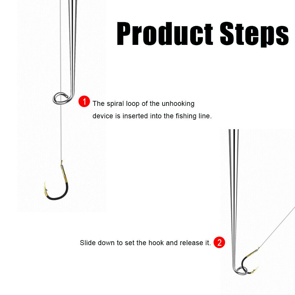 Stainless Fish Hook Remover Qu - огляд і ціна Fishing Equipment Price