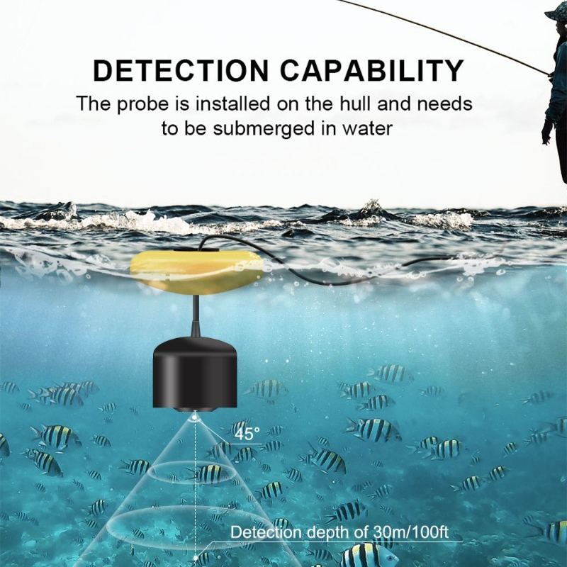 Sonar Fish Detector Lightweigh - огляд і ціна Fishing Equipment English
