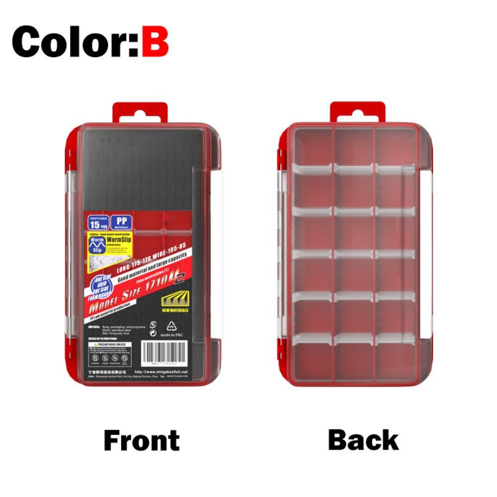 Fishing Tackle 2 Layer Fishhoo - огляд і ціна Tackle Box