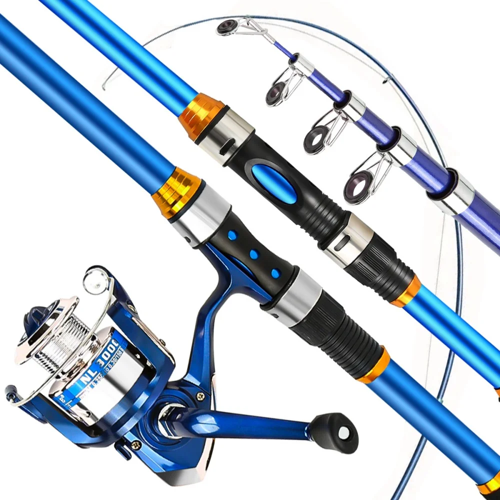 2.1-3.6M Telescopic Glass Fibe - огляд і ціна Fishing Equipment For Kids