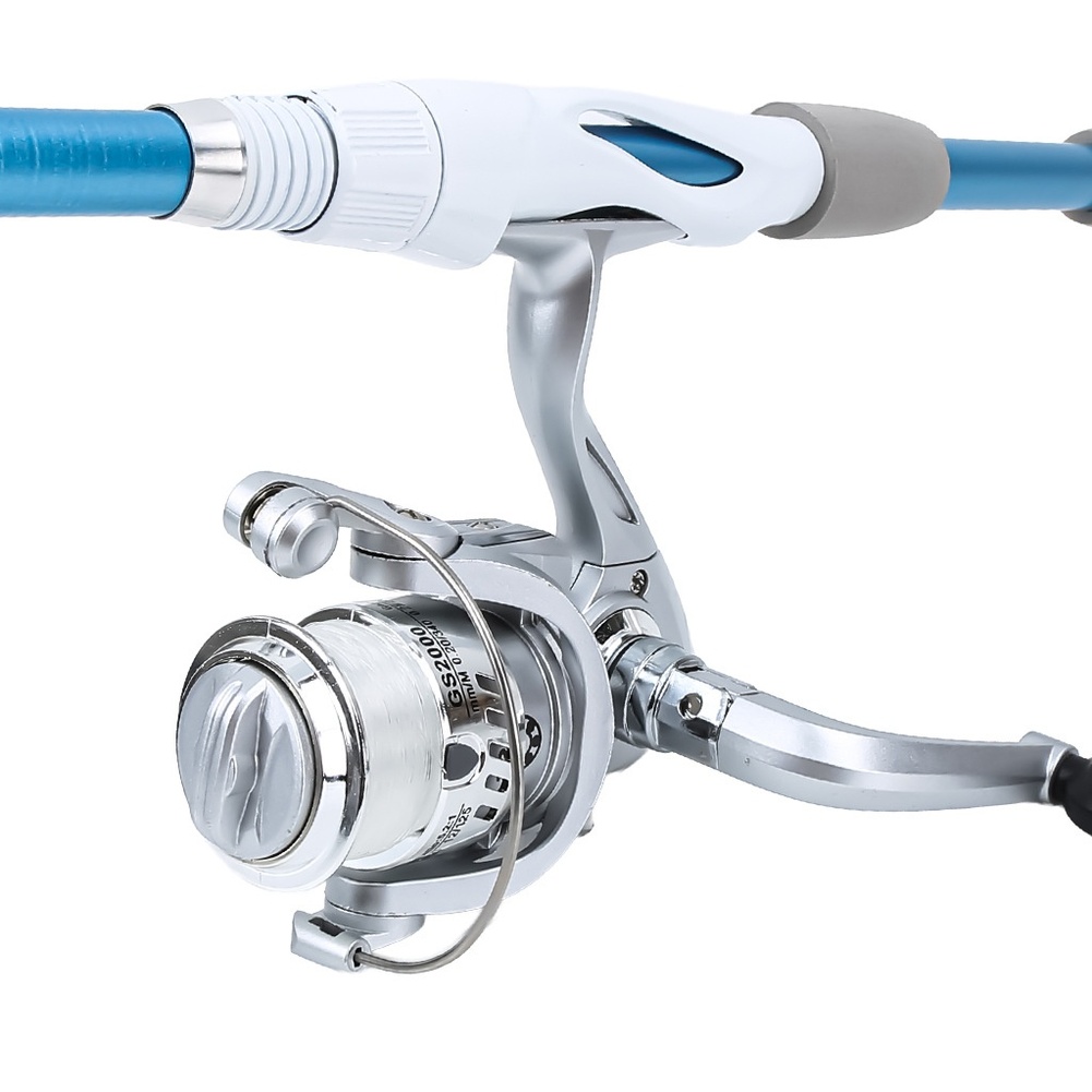 Blue White 1.8M Fishing Rod Re - огляд і ціна Fishing Equipment For Kids